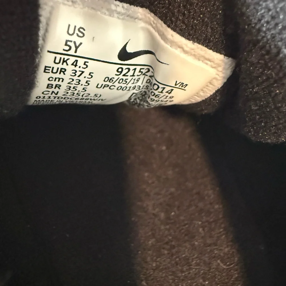 Nike Air Max 97 Black and Gold Shoes - Picture 5 of 6
